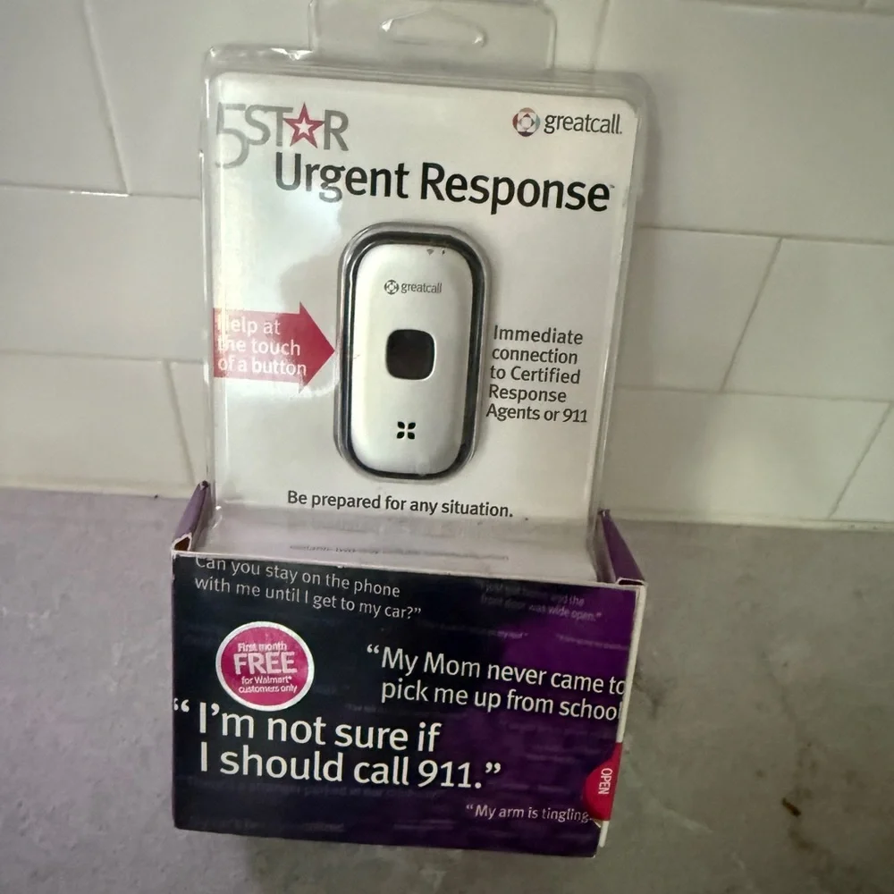 New Great call Silver Urgent Response Device